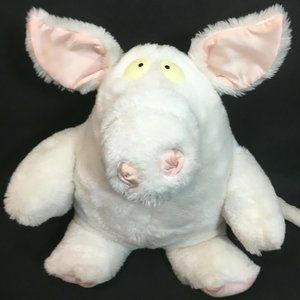 Albert Einswein Pig Plush RARE Sandra Boynton 1985